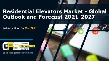Residential elevators market