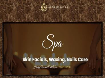 Spa and Wellness Singapore