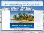 Book Beach Holiday Tour Packages India