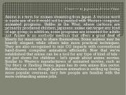 Creation to Japanese Anime Films