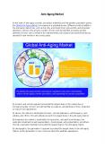 Anti-Aging Market PowerPoint PPT Presentation