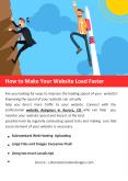 How to Make Your Website Load Faster PowerPoint PPT Presentation
