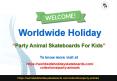 Party Animal Skateboards For Kids PowerPoint PPT Presentation