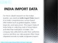 Importers Data- A Collection of Actual Import Statistics PowerPoint PPT Presentation