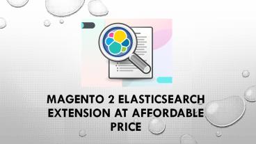 Magento 2 Elasticsearch Extension At Affordable Price