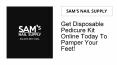 Buy Disposable Pedicure Kit Online | Sam Nail Supply (1)