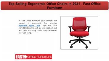 Top Selling Ergonomic Office Chairs in 2021 - Fast Office Furniture (1)