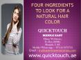 Four Ingredients to Look For a Natural Hair Color - Quicktouch PowerPoint PPT Presentation