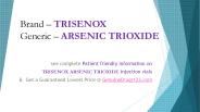 What are side effects of arsenic?