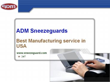 ADM Sneezeguards - Sneeze Guard