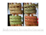 Beautiful Embellishments & Embroidery Border For Curtains