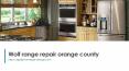 Wolf range repair orange county PowerPoint PPT Presentation