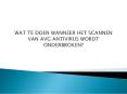 WAT TE DOEN WANNEER HET SCANNEN VAN AVG ANTIVIRUS WORDT ONDERBROKEN? PowerPoint PPT Presentation