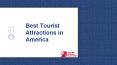 Best Tourist Attractions in America PowerPoint PPT Presentation
