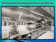 Restaurant Cleaning Services in Atlanta