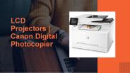 LCD Projectors | Canon Digital Photocopier