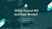 What Is Local SEO & How It Works