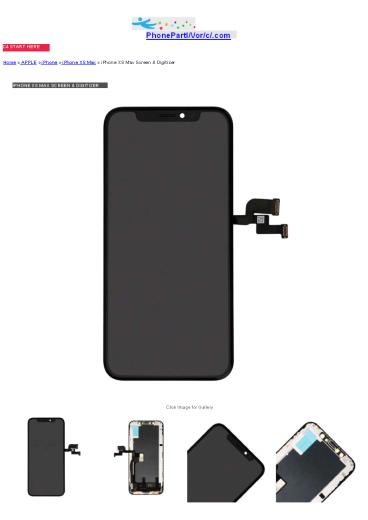 IPHONE XS MAX SCREEN & DIGITIZER (1)