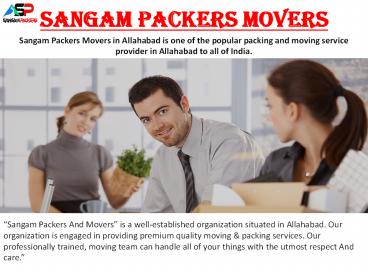 Packers And Movers in Allahabad | Kanpur | Lucknow | Varanasi