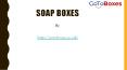 Soap Boxes PowerPoint PPT Presentation