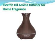 Electric Oil Aroma Diffuser