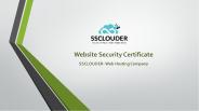Website Security Certificate
