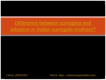 surrogacy vs adoption