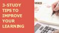 3-Study tips to improve your learning PowerPoint PPT Presentation