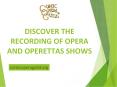 Discover the Recording of Opera and Operettas Shows PowerPoint PPT Presentation