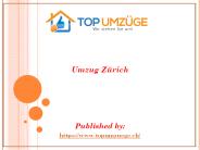 Umzug Zürich