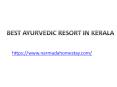 best ayurvedic resort in kerala