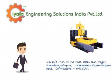 Industrial Automation Company in Coimbatore | SPM Manufacturing Company