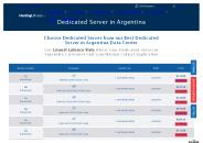 Argentina Dedicated Server