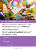 Top 5 Web Design Tools & Software Applications PowerPoint PPT Presentation
