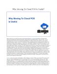 Why Moving To Cloud POS Is Useful? PowerPoint PPT Presentation