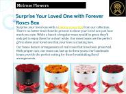 Surprise Your Loved One with Forever Roses Box