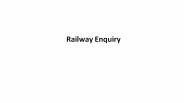 Live Train Running Status | Spot Your Train | NTES Enquiry