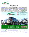 Want To Get The Highest Cash For Junk Cars - Call Us Today
