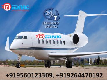 Hire Hi-Tech and Top-Level Air Ambulance Service in Delhi by Medivic