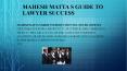 Mahesh matta lawyer guide sanda PowerPoint PPT Presentation