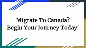 Canadian business visa