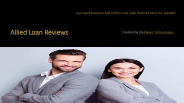 Business Loan Reviews