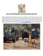 Take a Fascinating Karhandla Jungle Safari and Stay Mesmerized