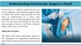 Understanding Arthroscopic Surgery in Detail PowerPoint PPT Presentation