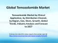 Temozolomide Market by Clinical Application, by Distribution Channel, by Region, Size, Share, Growth, Global Trends, Industry Analysis and Forecast to 2027 PowerPoint PPT Presentation