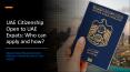 UAE Citizenship Open to UAE Expats: Who can apply and how? PowerPoint PPT Presentation