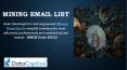 "Mining Email List | Mining Mailing Database | Mining Contact Leads  " PowerPoint PPT Presentation