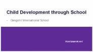 Child Development through School | Gangotri International School