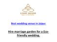 wedding venue in jaipur PowerPoint PPT Presentation