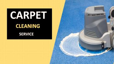 Carpet Cleaning Toronto